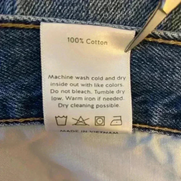 JBD High Rise Crisscross Denim Jeans. Size 26 - Picture 7 of 15